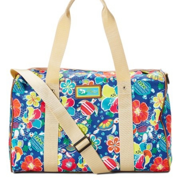 Lily Bloom Bags Lily Zen Lily Bloom Turtle Overnight Duffle Bag